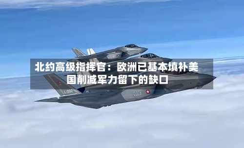 北约高级指挥官：欧洲已基本填补美国削减军力留下的缺口-第2张图片