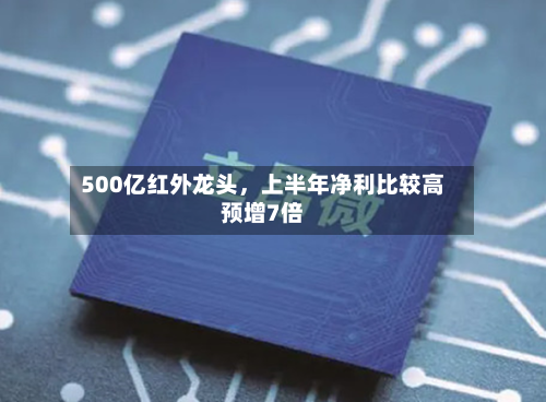 500亿红外龙头，上半年净利比较高预增7倍