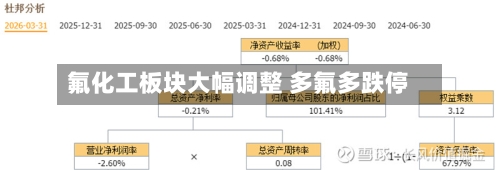 氟化工板块大幅调整 多氟多跌停