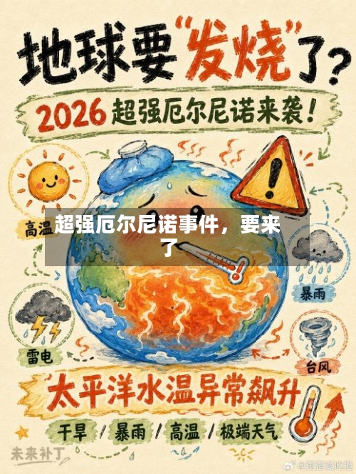 超强厄尔尼诺事件	，要来了-第1张图片