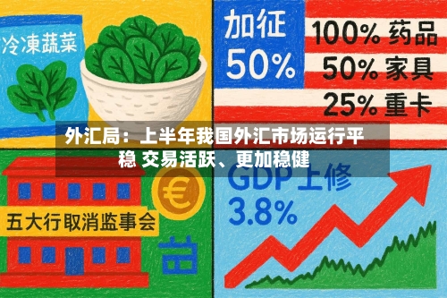 外汇局：上半年我国外汇市场运行平稳 交易活跃	、更加稳健-第1张图片