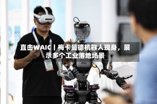 直击WAIC丨梅卡曼德机器人现身	，展示多个工业落地场景-第2张图片