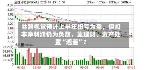 丝路视觉预计上半年扭亏为盈，但扣非净利润仍为负数，靠理财、资产处置“遮羞”？