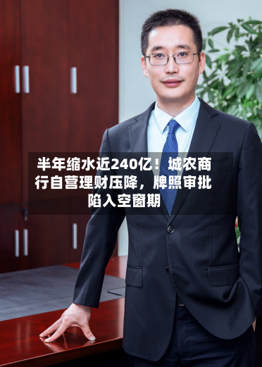半年缩水近240亿！城农商行自营理财压降，牌照审批陷入空窗期-第2张图片
