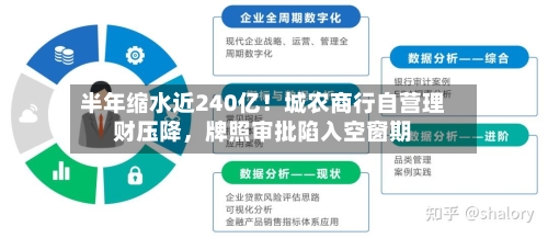 半年缩水近240亿！城农商行自营理财压降，牌照审批陷入空窗期-第3张图片