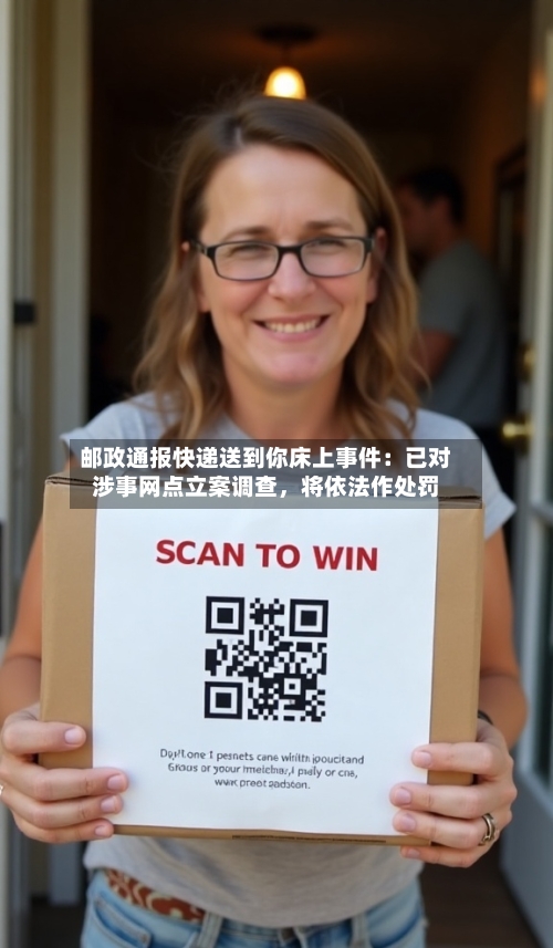 邮政通报快递送到你床上事件：已对涉事网点立案调查	，将依法作处罚-第2张图片