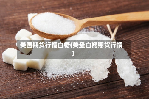 美国期货行情白糖(美盘白糖期货行情)-第2张图片