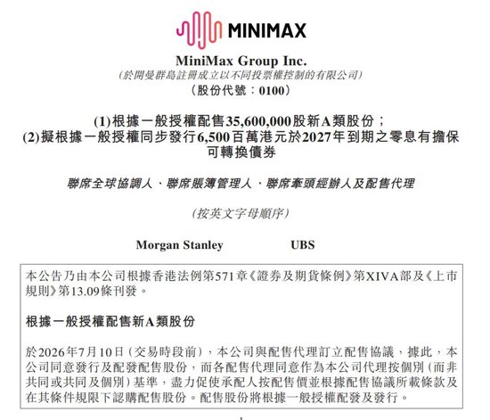 MiniMax解禁大跌，火速宣布融资160亿港元！闫俊杰为实现AGI押上薪酬与股份